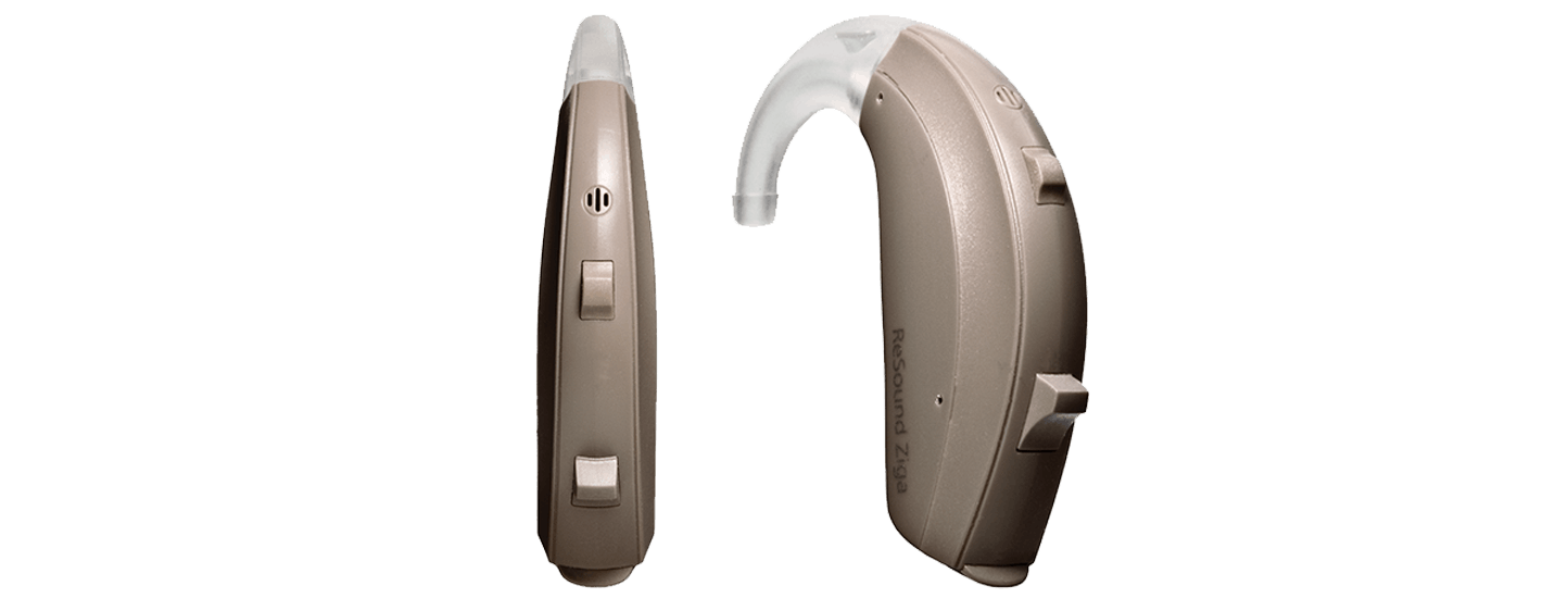Pair of ReSound Ziga hearing aids. 