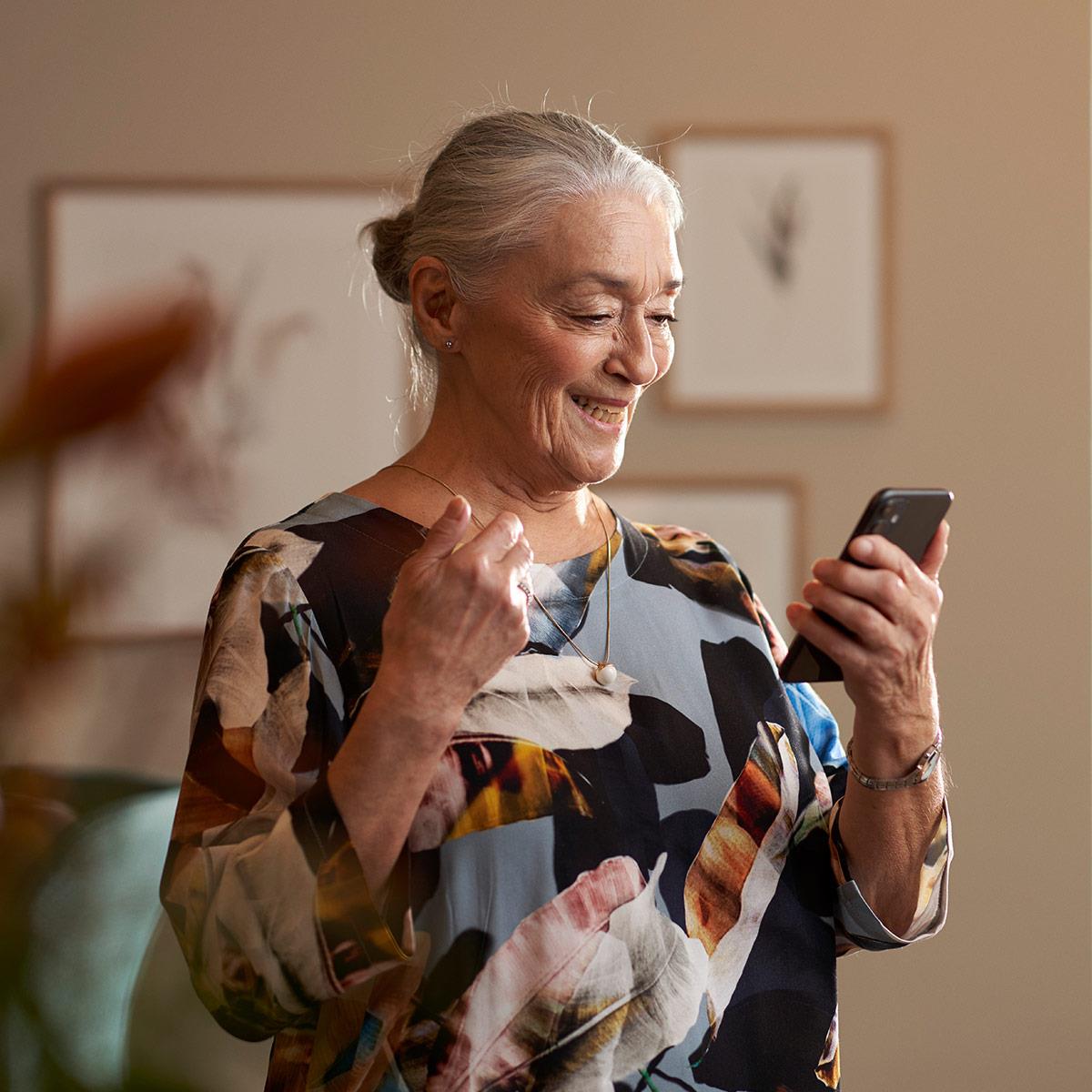 Använd ReSounds Smart 3D-app för att finjustera dina hörapparater med den mest naturliga ljudkvaliteten på distans – ReSound ONE 